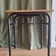 School desk and chair set