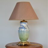 Ceramic table lamp from Lunéville
