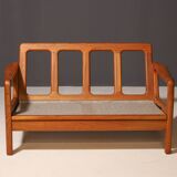Danish Teak Sofa 2-Seater by Juul Kristensen Vintage