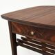 Pair of Scandinavian Mahogany Nightstands, 1950s