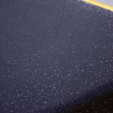 Low table with compass feet with decorative cabinet