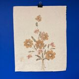 Planche fleurs séchées