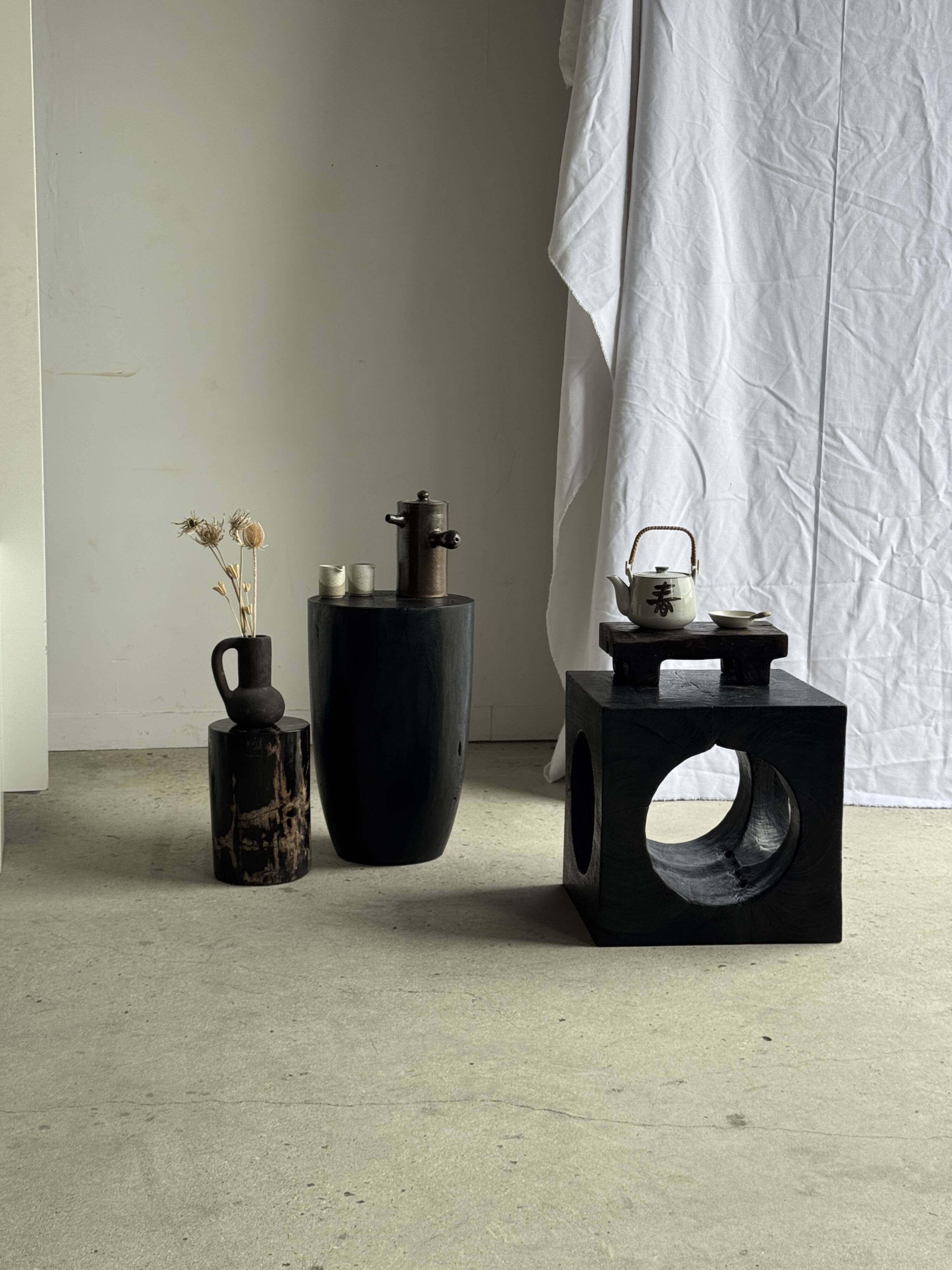 Coffee table, or openwork cubic stool H40 W40