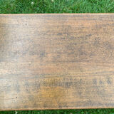Oak farm bench