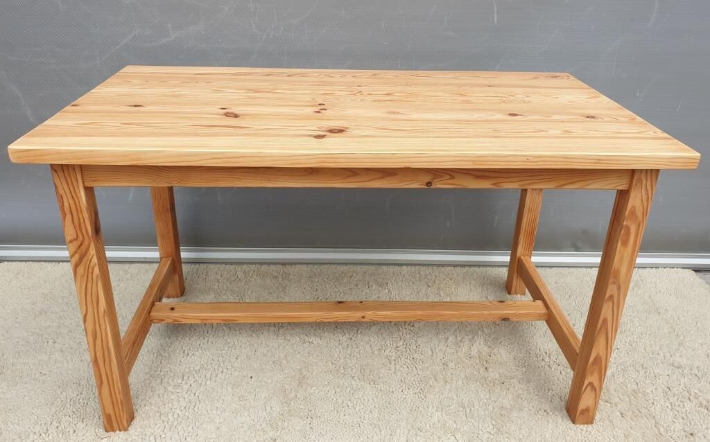 Mountain kitchen table in vintage pine 1970
