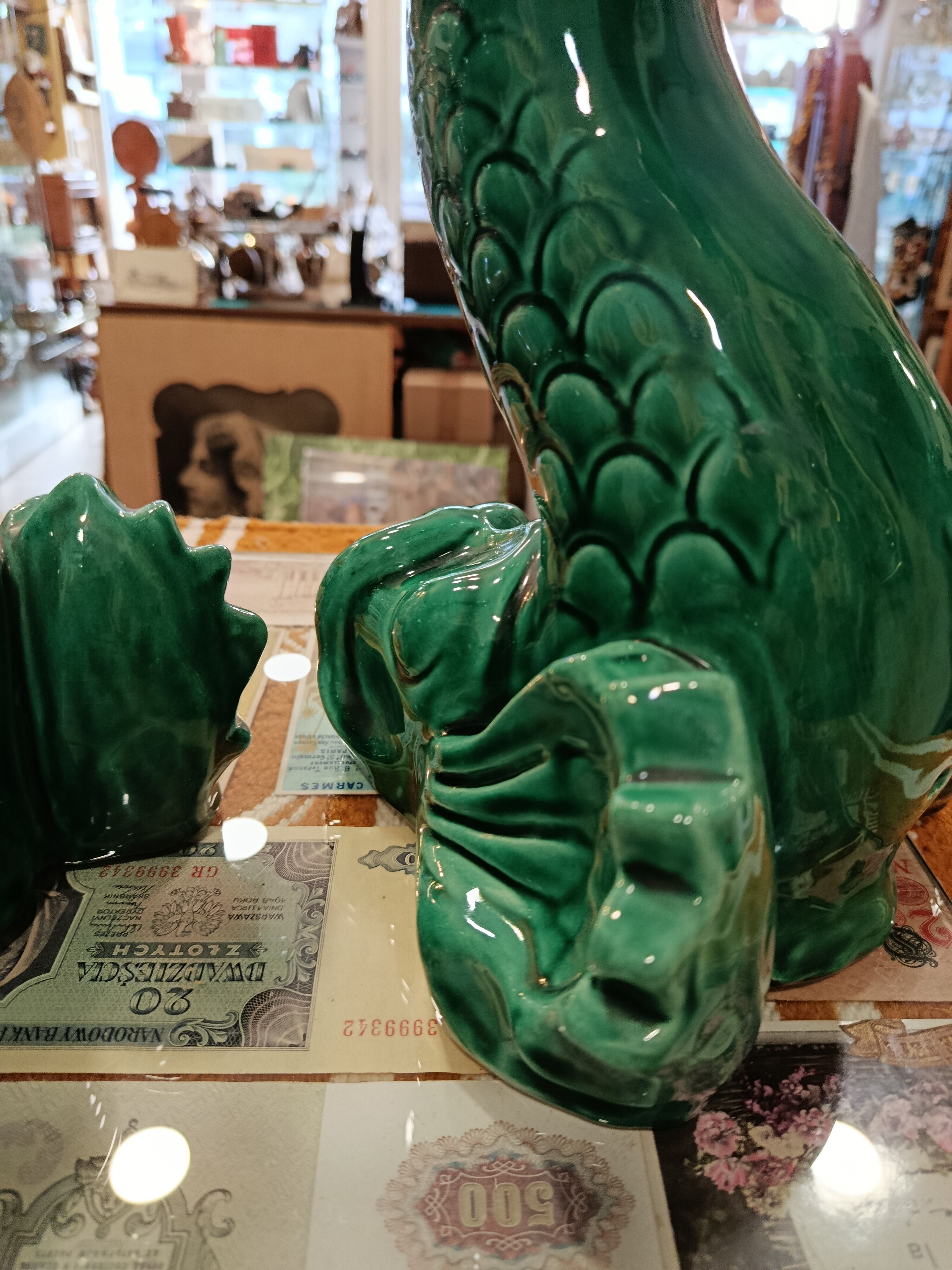 Paire de pieds de lampe Vallauris