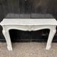 Louis XV style fireplace in Carrara marble