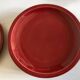 Set of 5 flat plates mid-century 1970 Longchamp earthenware