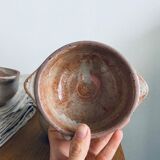 Three bowls in ancient sandstone