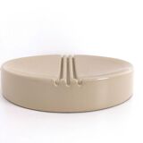 Round Antique Beige Catch All by Giancarlo Gabbianelli, Italy