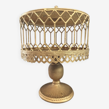 Servant Display Cake Stand Cake Sandwich Candy Bar Gold Metal