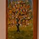 Oil on canvas "Autumn Tree" by Olle Nilsson