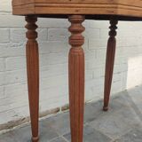 1940 oak dining table and decor
