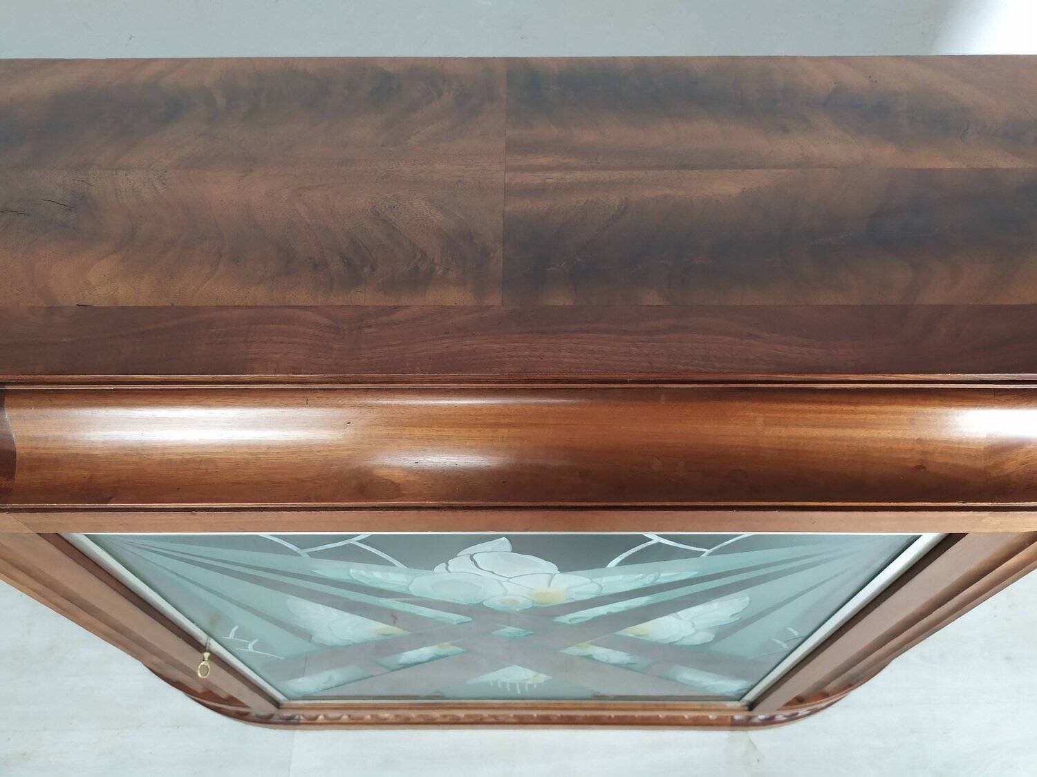 Vitrine argentier art déco, 1930s