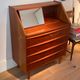 Vintage Scandinavian teak secretary "Holger"