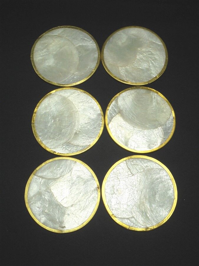 Set of 6 coasters