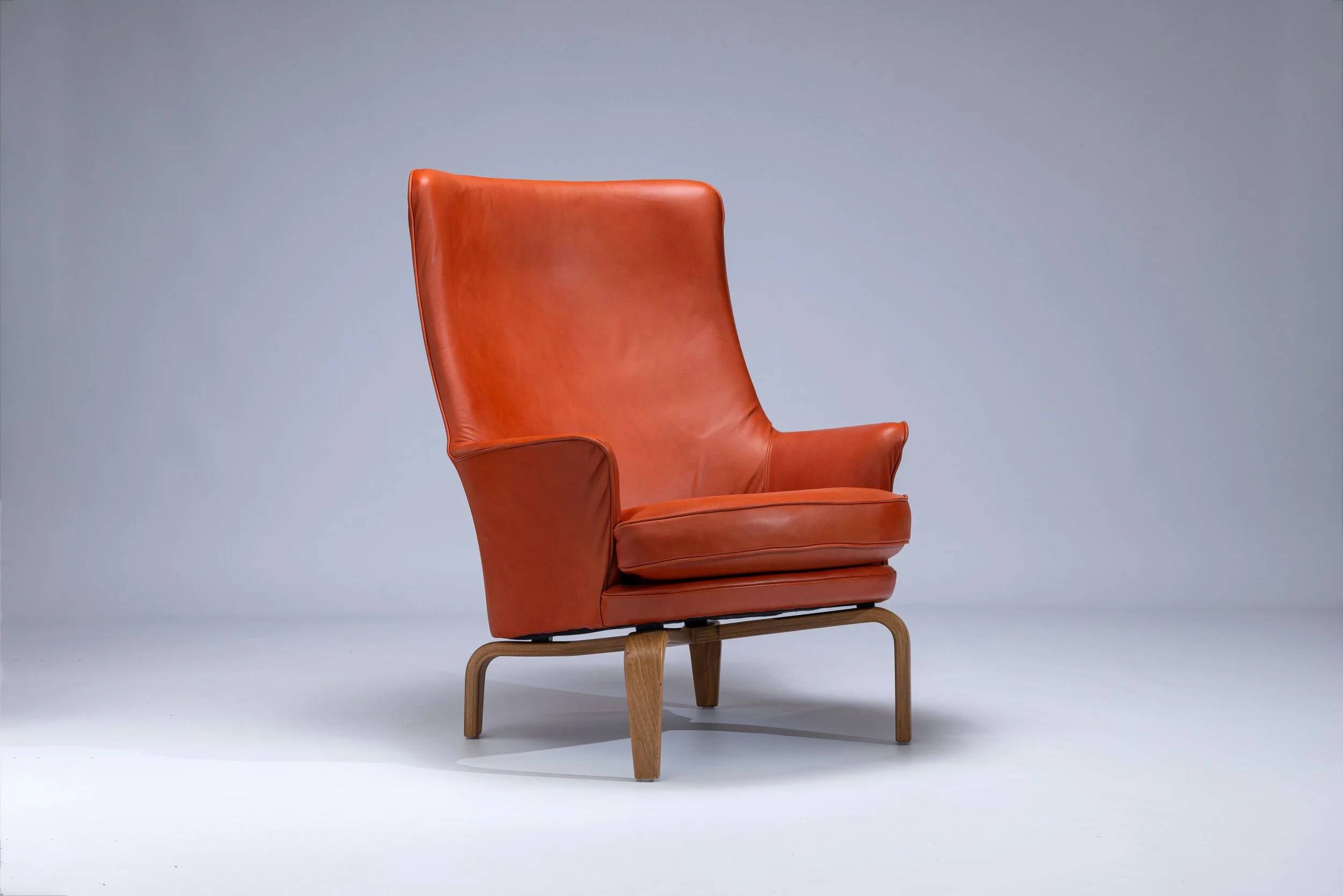 Arne Norell “Pilot” leather armchair