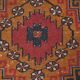 Vintage Turkish handmade rug 109x165 cm