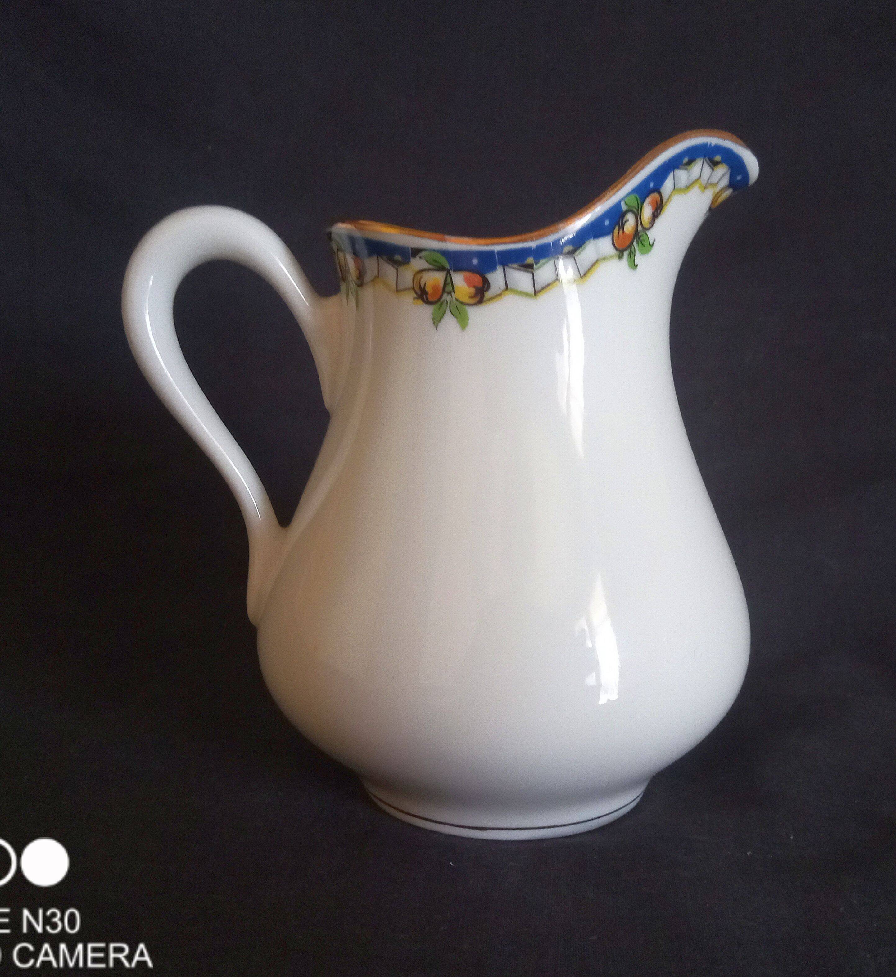 Limoges, Jean Boyer - Art Deco service for 7 people. 1920-1934