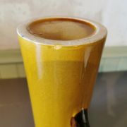 Vintage mustard yellow jug