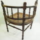 Traditional canning corner chair