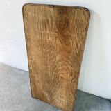 Miroir scandinave en teck massif 1970