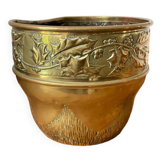 Brass planter 70s-80s