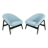Set of 2 Hartmut Lohmeyer for Artifort lounge chairs Model 118 'Columbus',  The Netherlands 1957