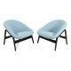 Ensemble de 2 chaises longues Hartmut Lohmeyer pour Artifort Modèle 118 'Columbus', Pays-Bas 1957