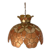 Mother-of-pearl pendant light
