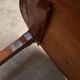 Cherry wood pedestal table