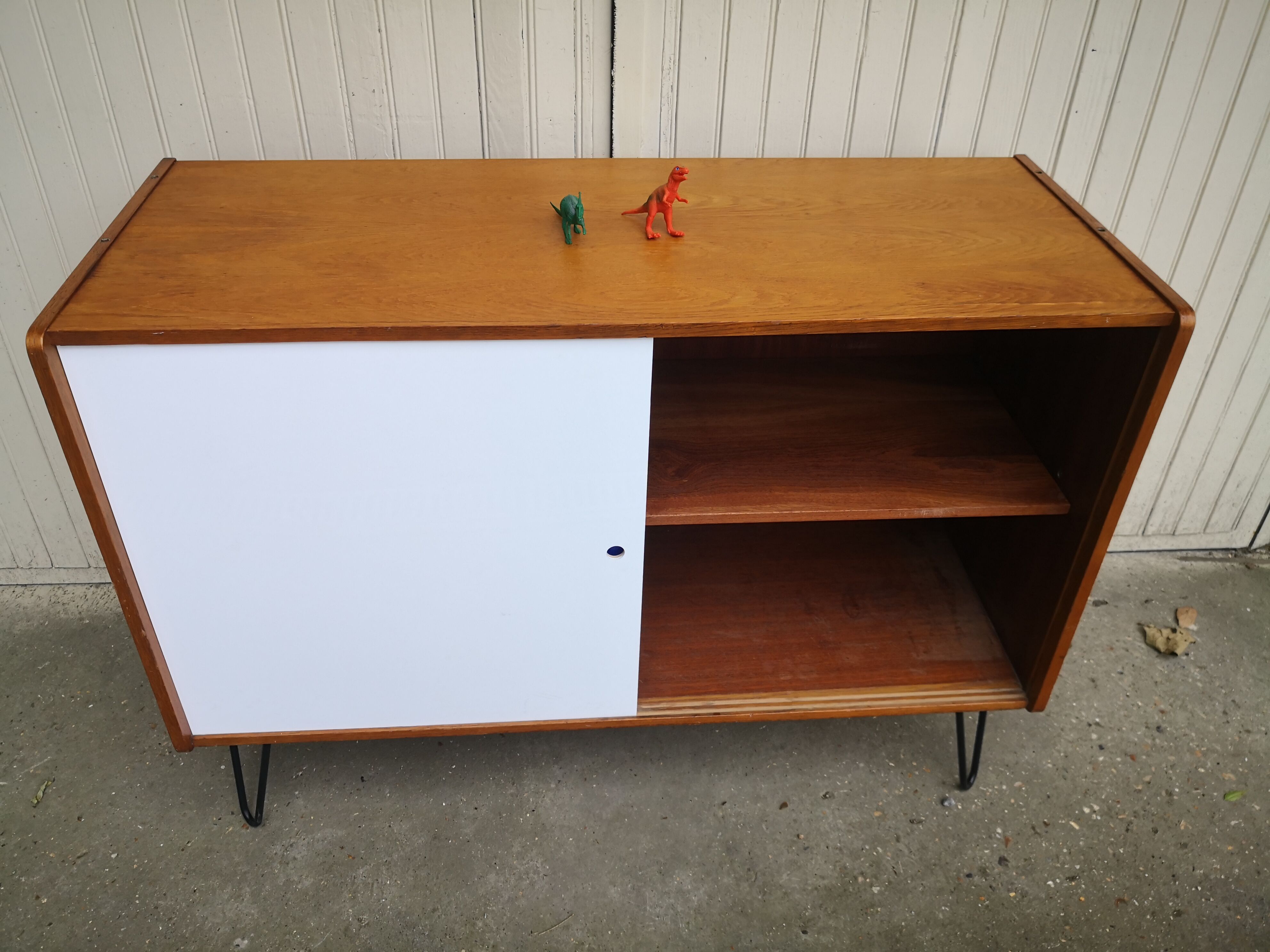Czech vintage sideboard Jiroutek, Scandinavian style
