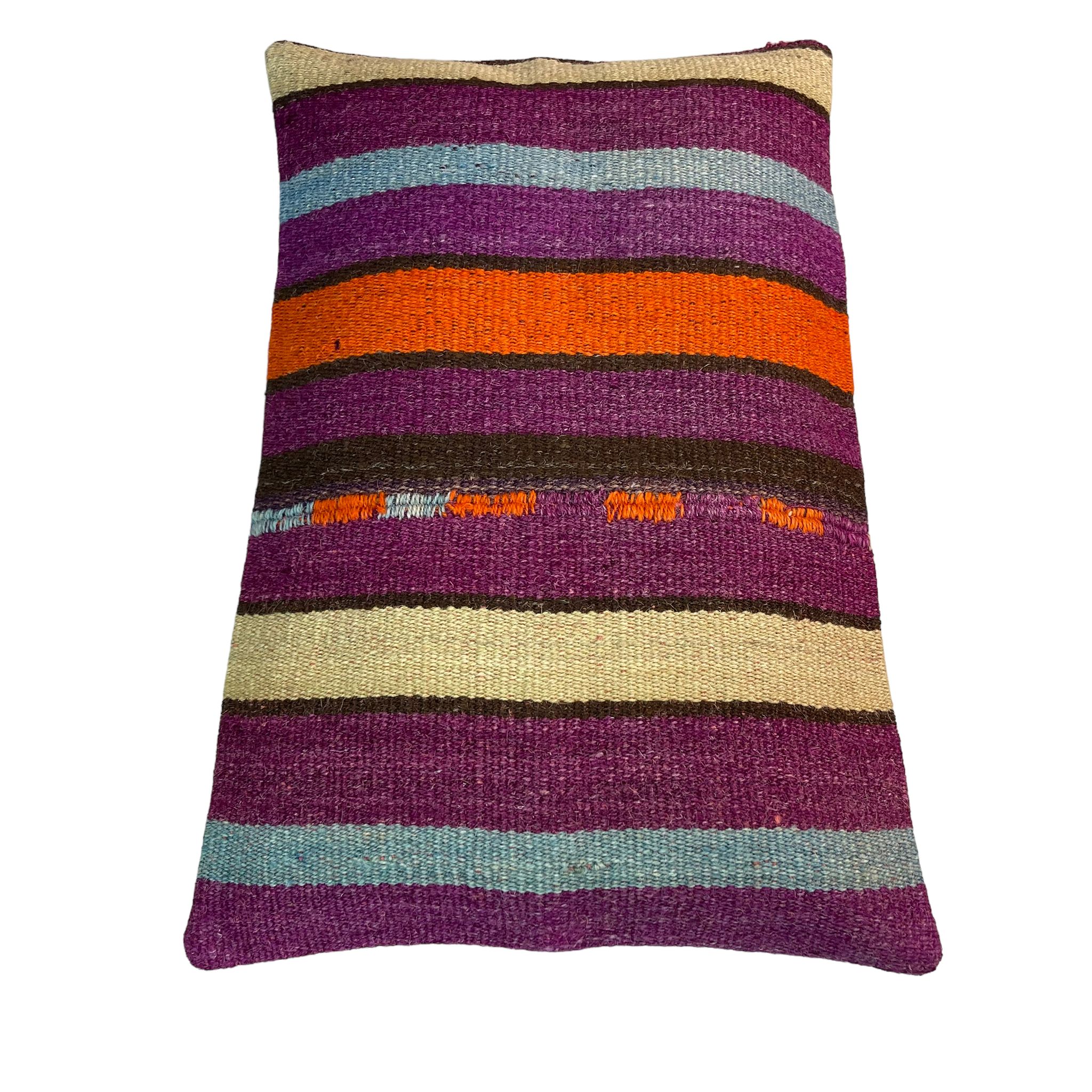 Vintage turkish kilim pillow cover