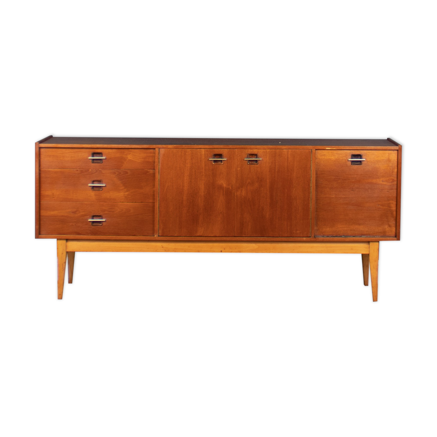 Retro Teak 1960s Stonehill Mid Century Sideboard