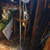 Modular chrome floor lamp