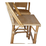 Vintage rattan bar stools