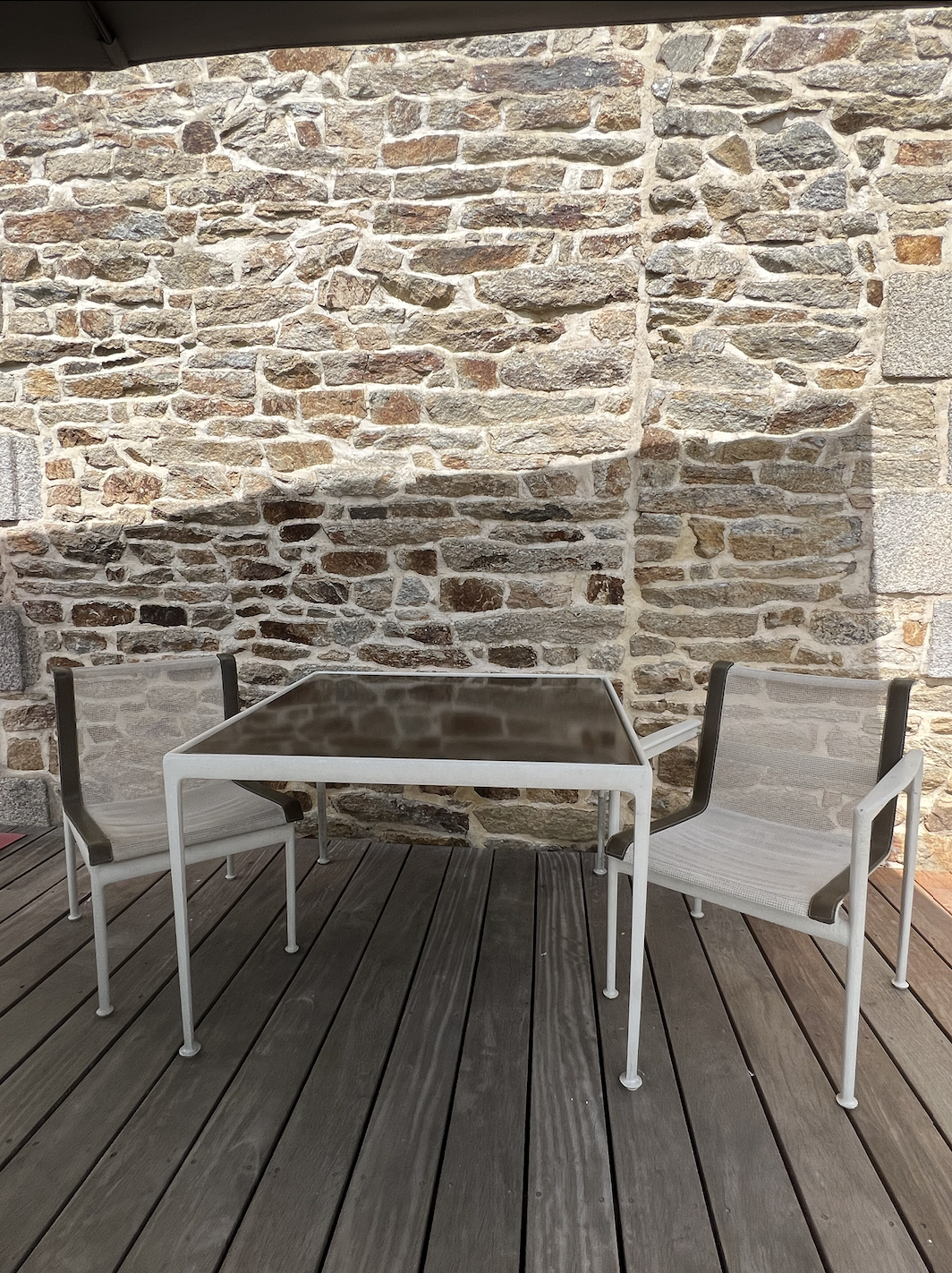 Garden furniture Robert Schultz edition Knoll international circa 1966