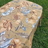 Floral tablecloth