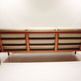 Canapé trois places en teck de design danois, années 1970
