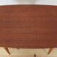 Scandinavian side table, in teak, by Alberts Tibro.
