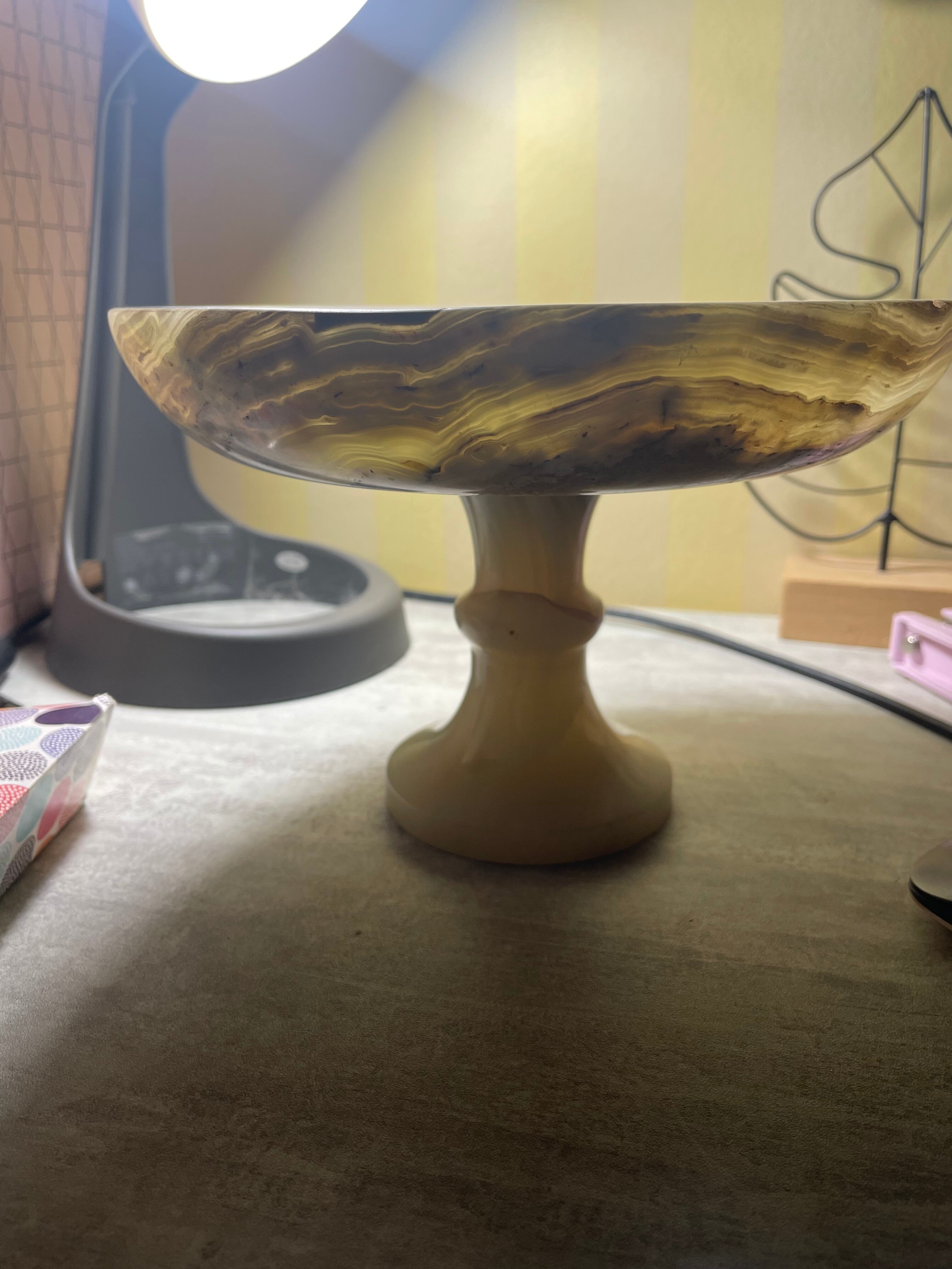 Alabaster cup