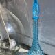Carafe italienne vintage en verre d'Empoli