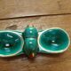 Art Deco salt and pepper set with ducks