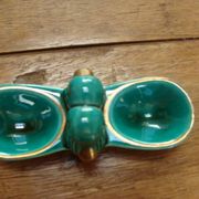 Serviteur sel et poivre art déco aux canards