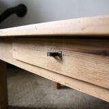 Table basse de ferme en bois