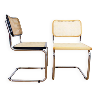 Paire de chaises Marcel Breuer B32