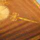 Edwardian burr walnut revolving bookcase with Sheraton inlays circa 1900