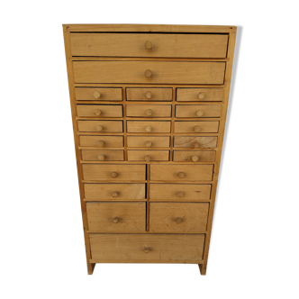 Furniture watchmaker layette 24 drawers of storage space
