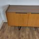 Scandinavian teak and metal sideboard
