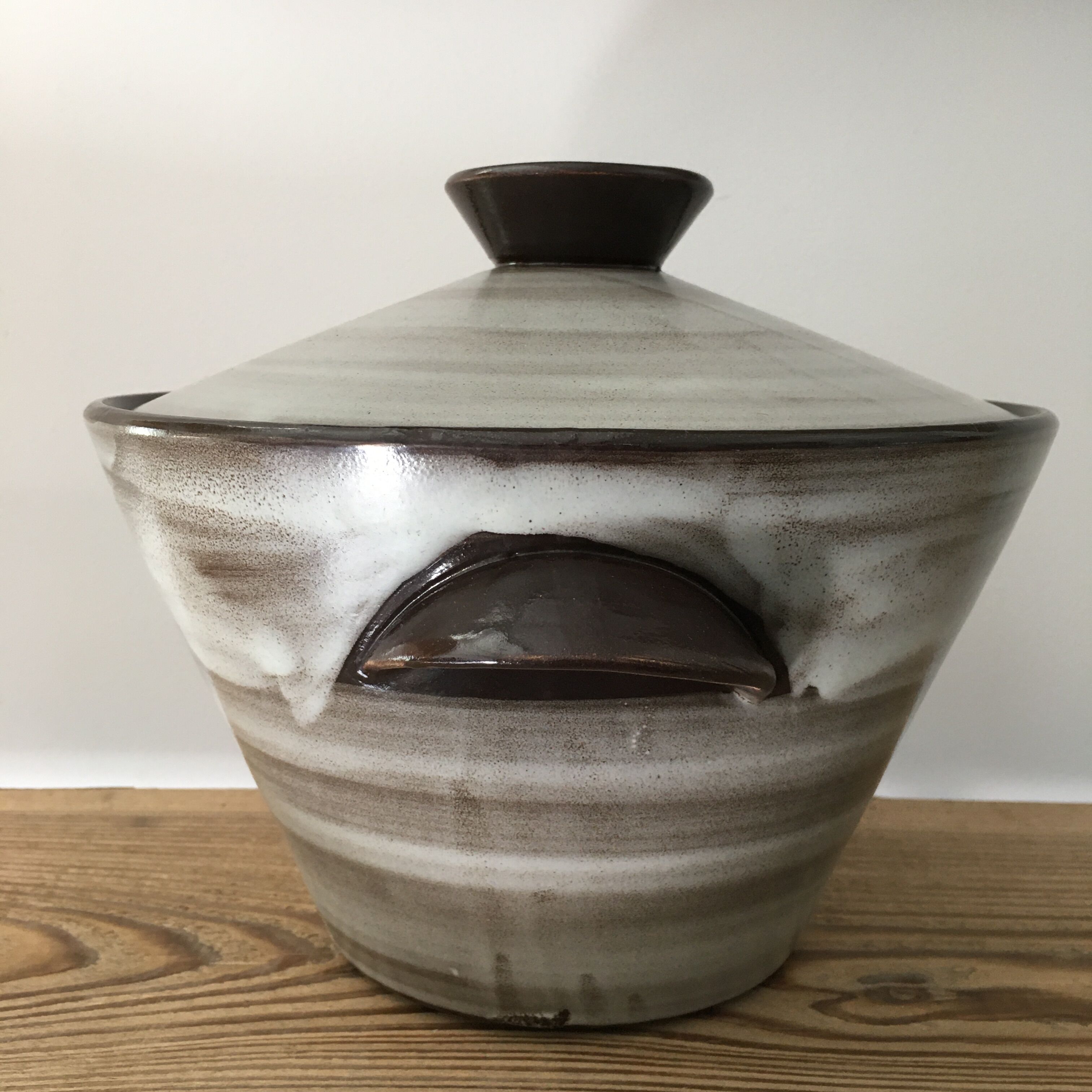 Ivory patinated soup tureen